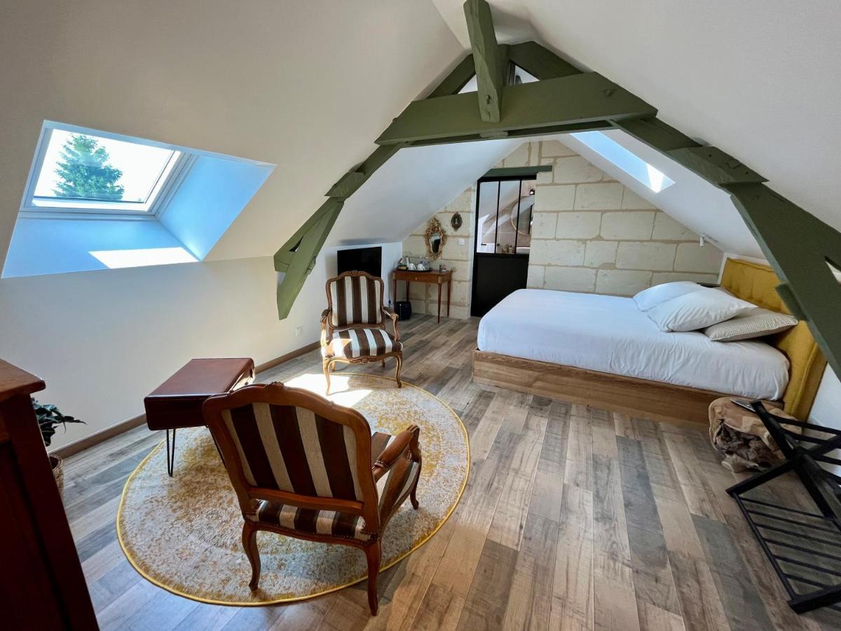 Restigné Cave Auger La Maison D'Hotes מראה חיצוני תמונה
