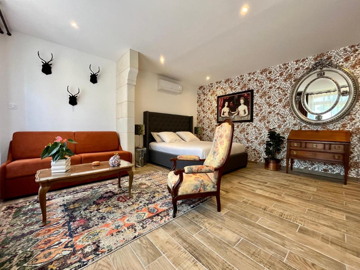 Restigné Cave Auger La Maison D'Hotes מראה חיצוני תמונה