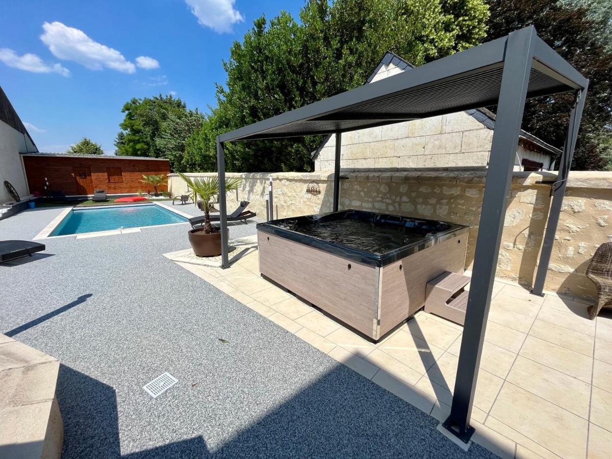 Restigné Cave Auger La Maison D'Hotes מראה חיצוני תמונה